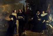 Bartholomeus van der Helst Portrait of a Family oil on canvas